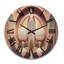 Horloge murale en bois blanc-1554255809