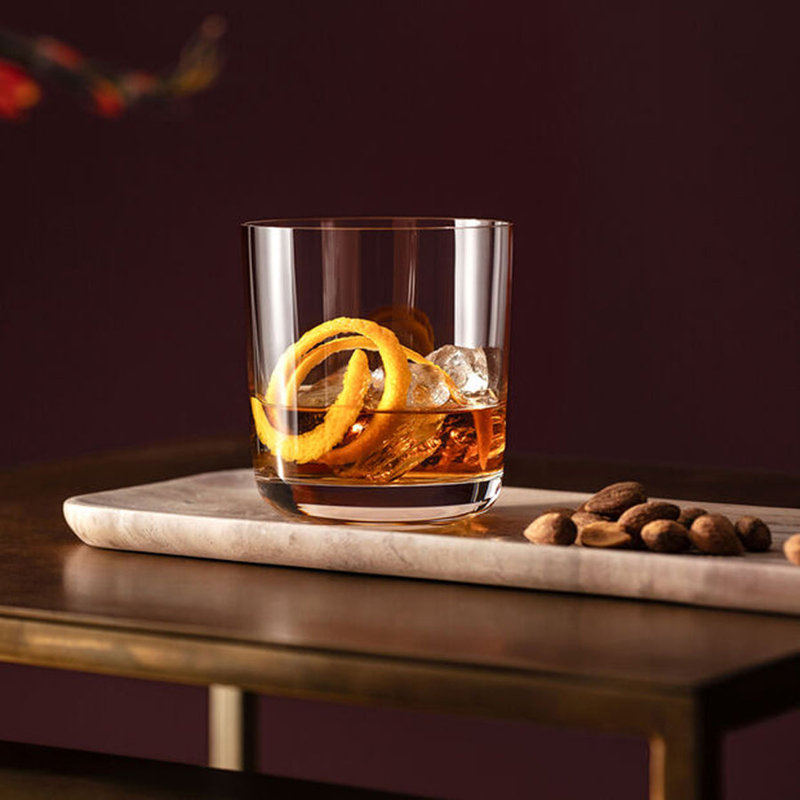 Villeroy & Boch La Divina Set of 4 Whisky Tumbler Crystal Glasses
