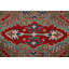 Tapis brun / bleu / beige en laine noué à la main de conception unique 9 pi 10 po x 13 pi 1 po New Age