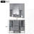 Modern Wall Mounted Bathroom Storage Cabinet-1014901438