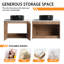Meuble-lavabo flottant simple 30 po avec comptoir en céramique-1877517853-1877517843-1876317796