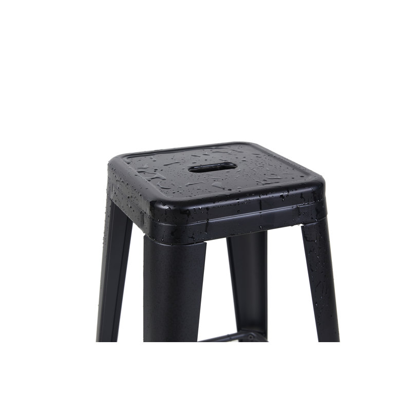 Tabouret à hauteur de comptoir 24 po, Noir, Tabouret de comptoir (siège d'une hauteur de 24 p