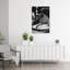 Cat Stares At Fish Elegant Contemporary Cat Fish Wall Art Print 1 Piece Wrapped Canvas Wall Art-364059717