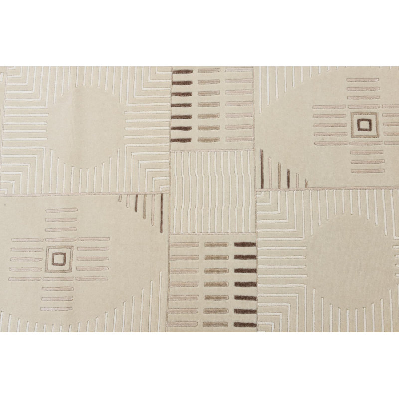 Tapis de couloir beige clair Iniguez