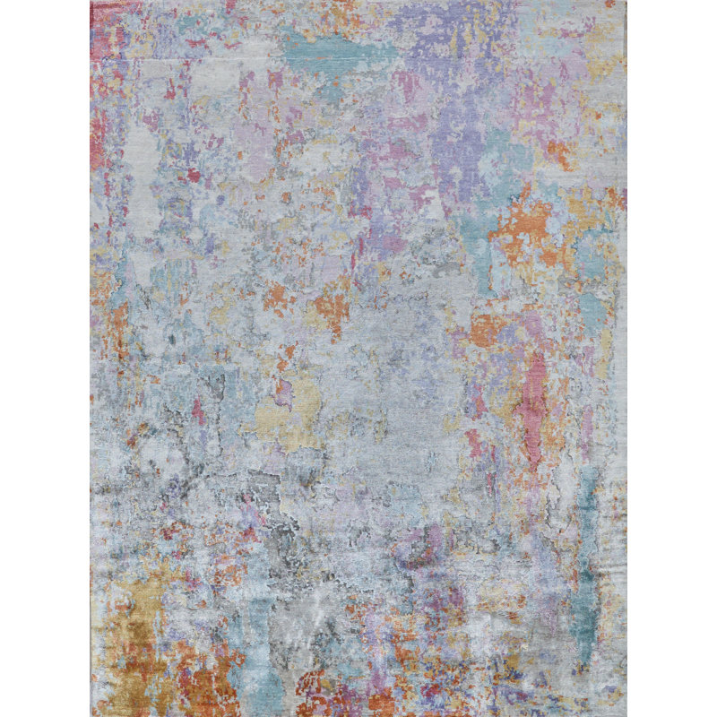 Floor Art Abstract Area Rug, Rectangle 8' x 10'