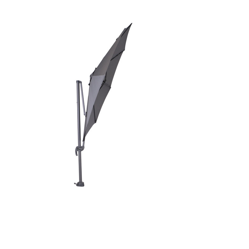 Iris 300cm Tilt Parasol, Dark Grey