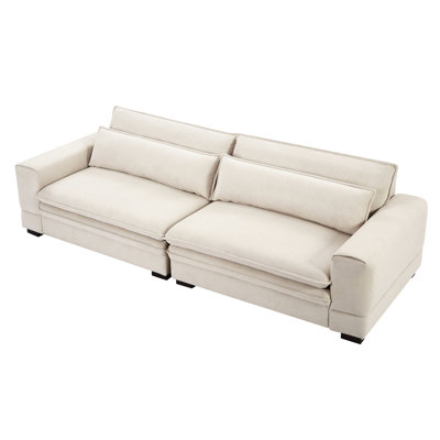 Office Mid-Century Modern - Beige Upholstery For A Stylish Look Bedroom,