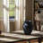 Decorative Pottery Terracotta Vase with Ring Accent Detail, Handcrafted Versatile Modern Casual Home Display Piece for Shelf or Tabletop Styling in Rustic and Contemporary Interiors-251735742