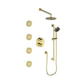 Complete Shower System with Rough-in Valve