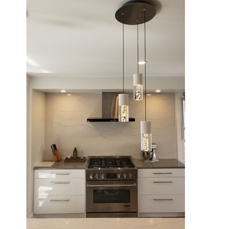 Andromedae 3 - Light Cluster Pendant, White