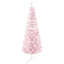 Arbre de Noël neige enneigé, arbre de Noël mince avec branches réalistes et base en plastique pour la décoration intérieure-115294545
