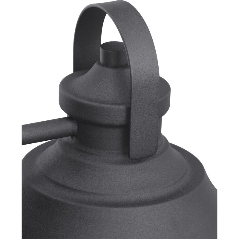 Lanterne murale d'extérieur Vorodan, 11.88" H x 8" lx 8.75" D, Noir