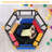 Gymax Hexagon Backyard Trampoline with Safety Enclosure