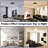 14" Metal LED Flush Mount Ceiling Light for Foyer Hallway Entryway and Outdoor-1860134076