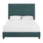 Grand lit plateforme tapissier Modern