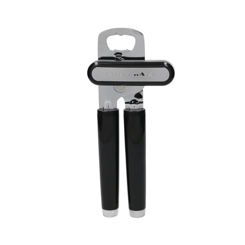 KitchenAid Plastic Manual Can Opener, Black