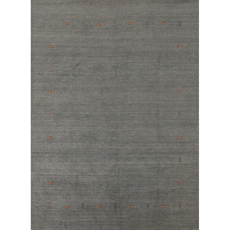 Tapis oriental gris Gabbeh 8