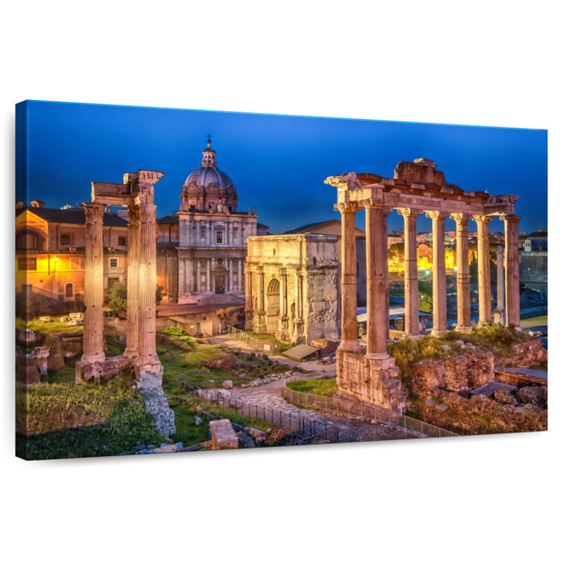 Ruines du Ravi Roman Forum, H 24 po x l 36 po