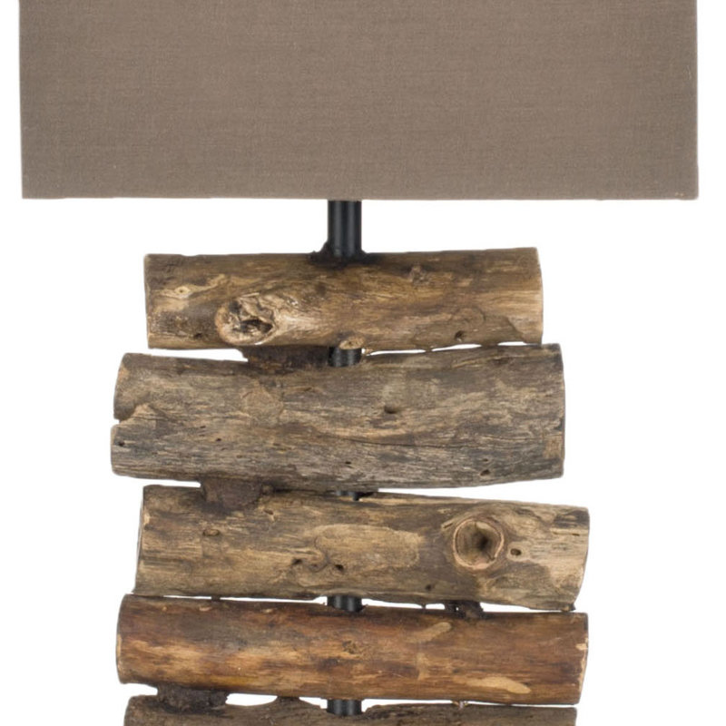 Lampe de table 19,7 po Woodland, Naturel, marron
