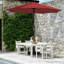 Parasol de marché avec manivelle Beka-1993200664-1888641358