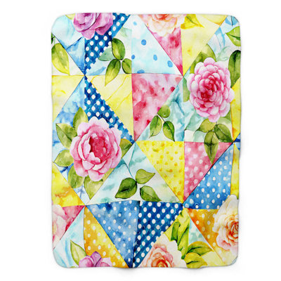 Jeté floral 1 pièce