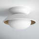 Jason Single Light Glass Flush Mount