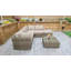Margaret Rattan 5 - Person Seating Group with Cushions