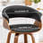 Devlin Faux Leather Upholstered Swivel Mid-Century Stools-1858617244-1858617246