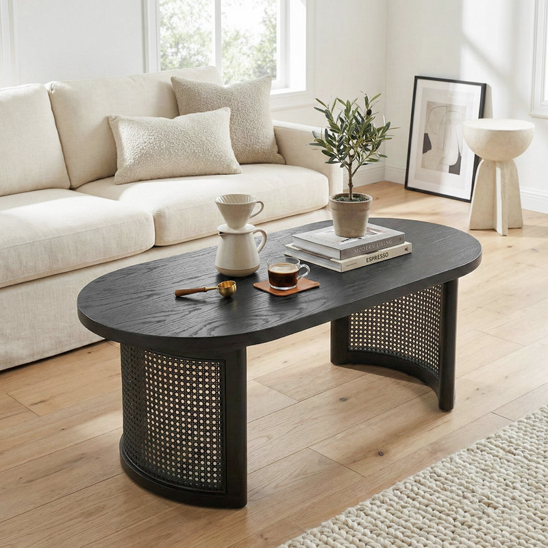 Table basse 48 po Antowine, Noir