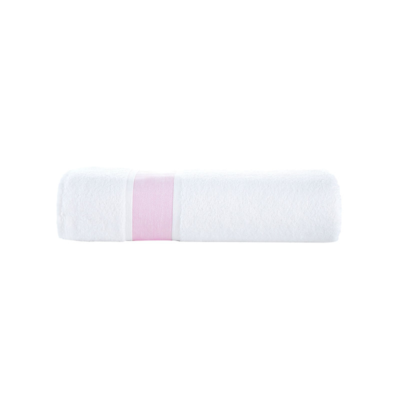 Drap de bain Brooks Brothers, Rose