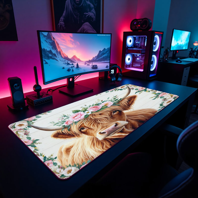 Polyester Desk Pad, 23.6x13.8