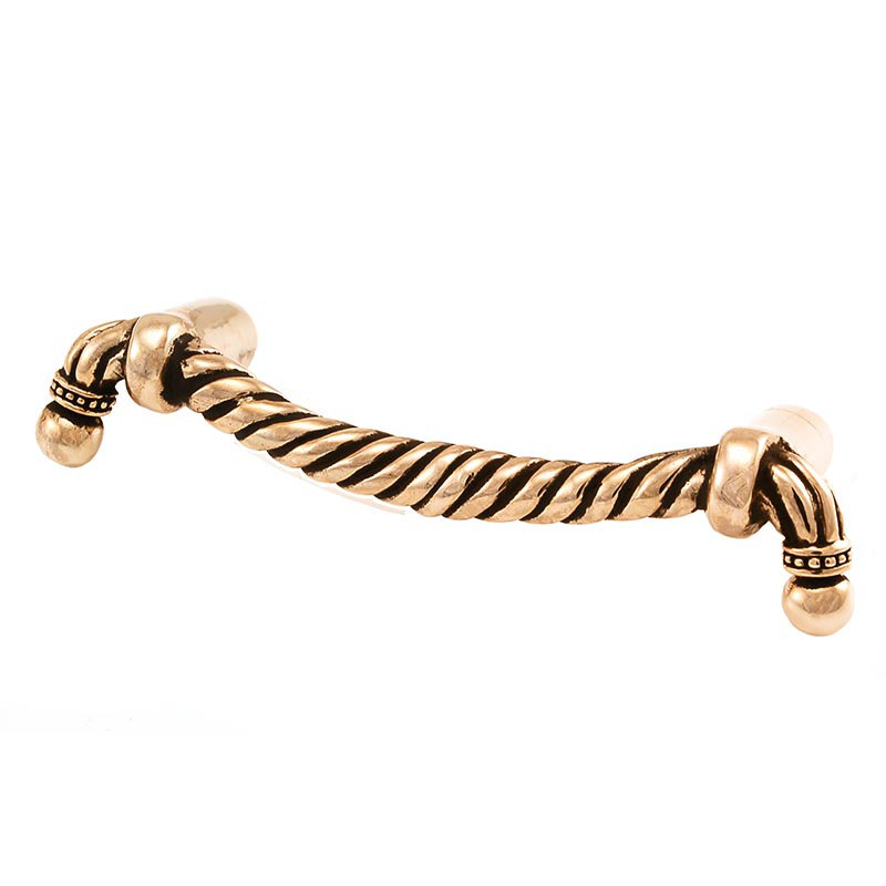Equestre Arch Pull, Antique Gold