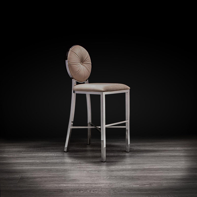 Tabouret Regina, Taupe