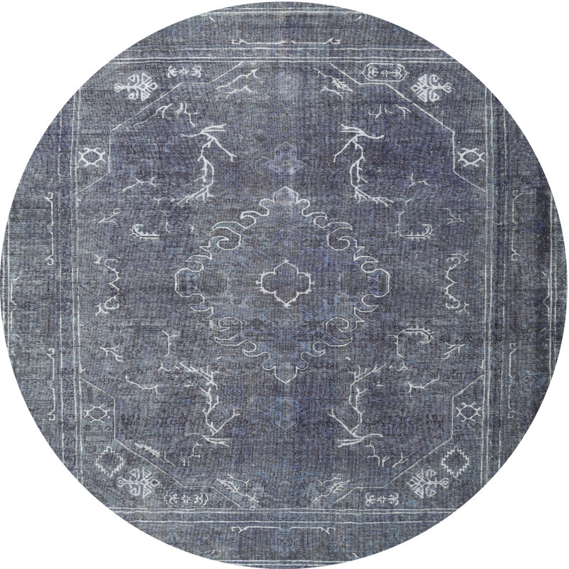 Aimee-Mae Oriental Indoor Rug, Round 4'