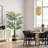 6FT Artificial Palm Tree,Fake Tree With Black Planter