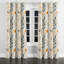 Rideaux Boho - rideau à œillets orange avec jardin botanique - 1 panneau-1478310875-1478310879