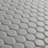 Hudson Penny Round 11-7/8 " x 12-5/8 " Porcelain Mosaic Floor & Wall Tile-35928044