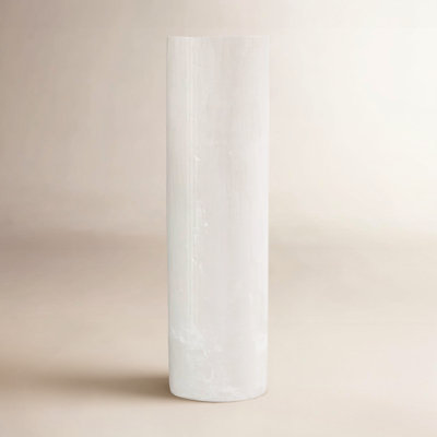 Selenite Votive Candle Holder