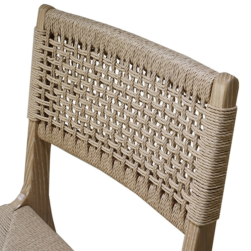 Monroe Dining Chair, Cerused Oak