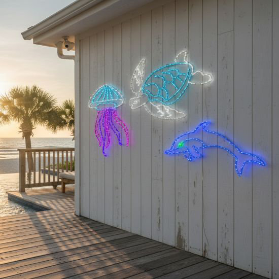 2D Jelly Fish Sign