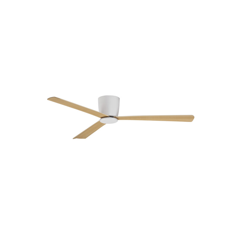 122cm Ceiling Fan, Brown, White