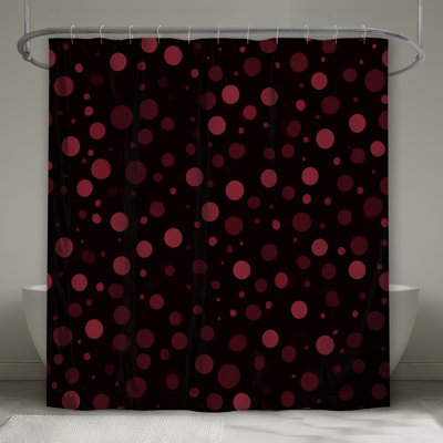 Rideau de douche Polka