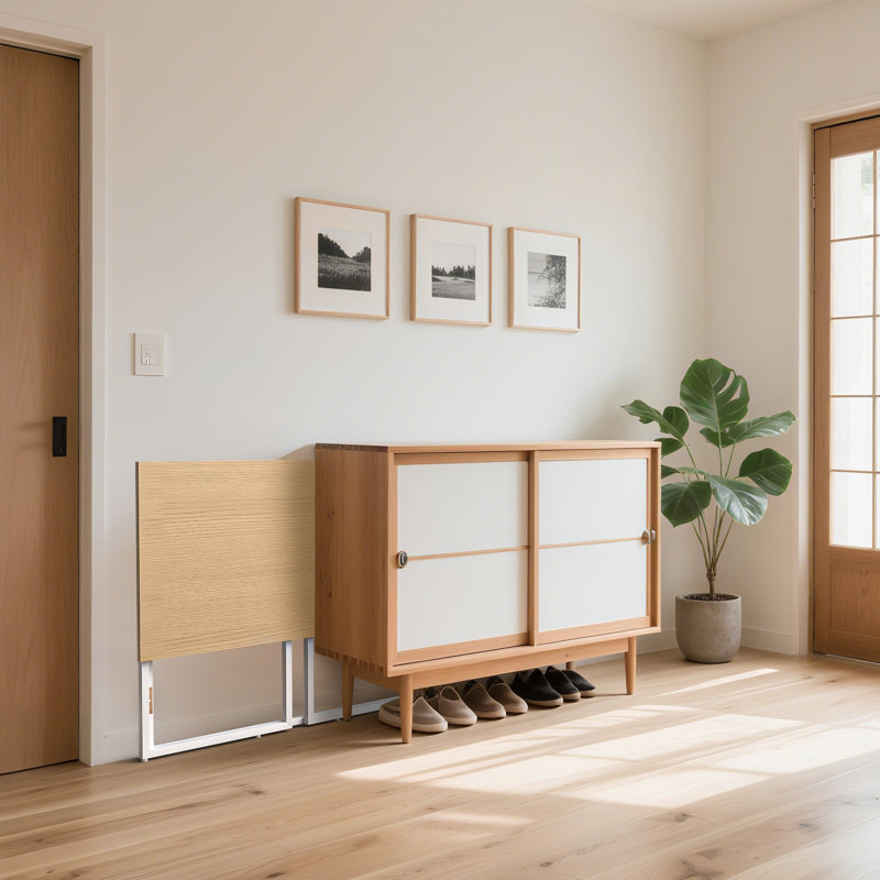 Petit bureau pliant de 80 cm (31,5 po) - Aucun assemblage requis. Bureau compact et pliable idéal pour les petits espaces, table de travail portative pour écrire, étudier, travailler à la maison, au bureau, dans une chambre ou un dortoir. Plateau en panneaux de particules et structure en acier.
