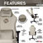 Fauteuil de jeu inclinable ergonomique Inbox Zero-1117889945