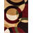 Bingo Red Modern Geometric Rug-1965584219