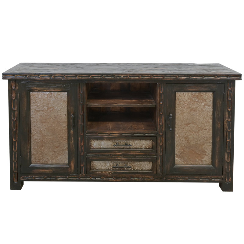 Console en bois massif 64 po Cimarron