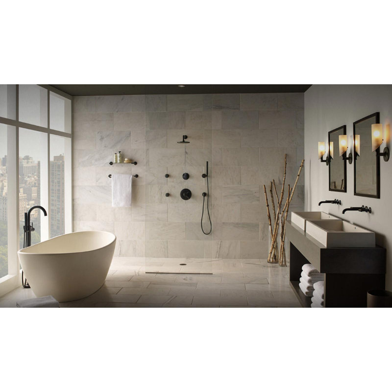 Odin® 1 - Light Armed Sconce, Matte Black