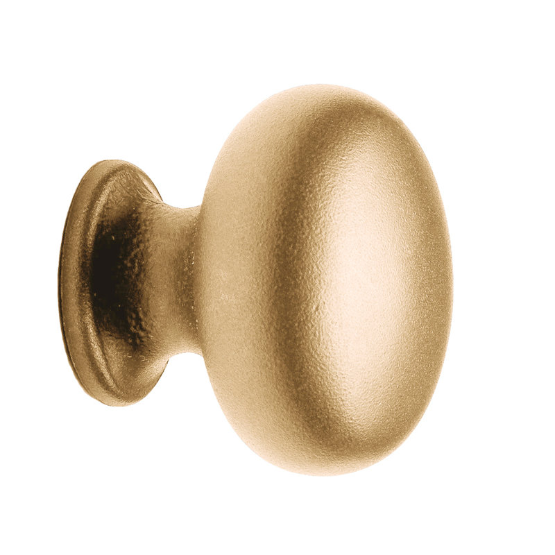 Plymouth Bronze Mushroom Knob, Silicon Bronze Light