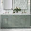 Ariel Hepburn 72 In. Double Sink Base Cabinet-1999979955