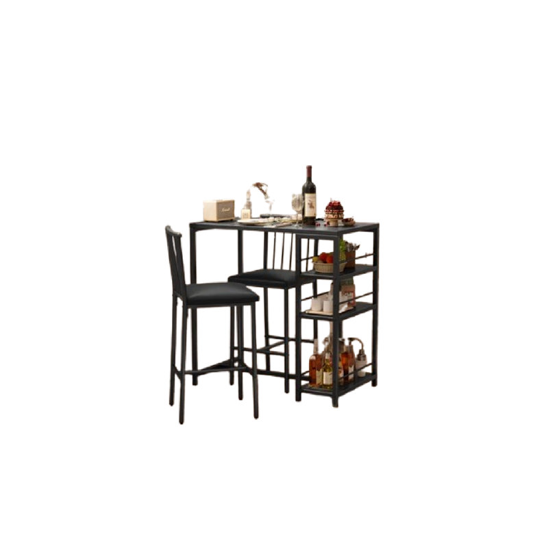 Tabiatha 2 - Person Dining Set, Black